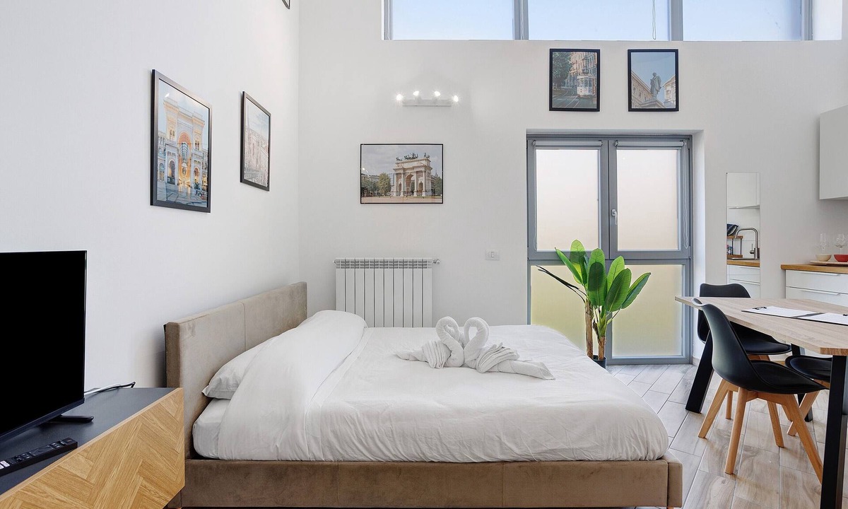 Barona Apartment | Design Apartment Navigli Milan – Fast Wi-Fi, AC, 24h Check-in, Short-Term Rental