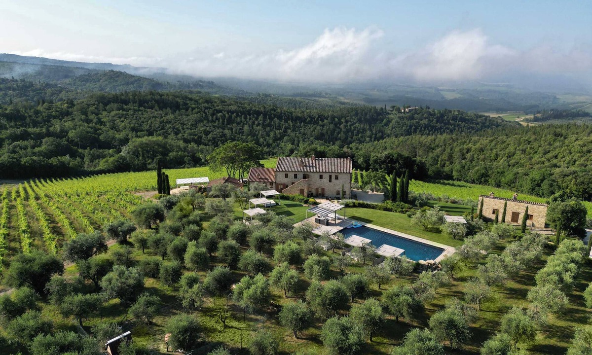 Castellina in Chianti Villa | Historic Tuscan Villa with Pool near Florence, by Cuvée