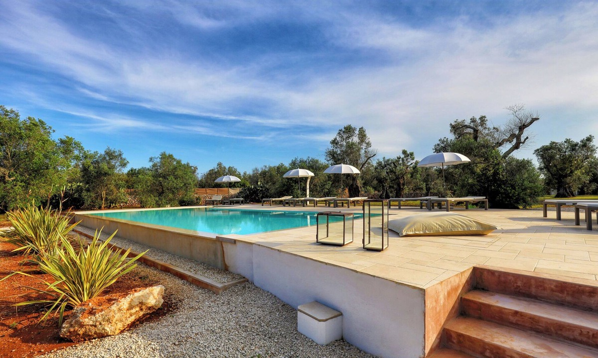 Diso House | Villa with pool among olive trees in Puglia