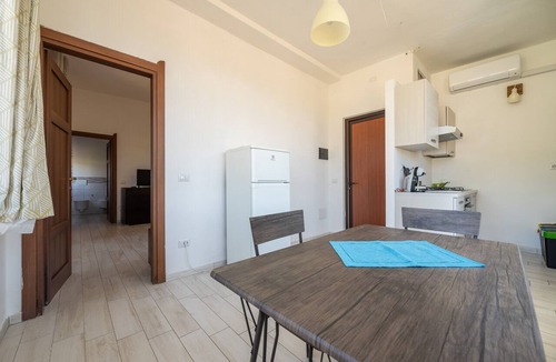 Teulada Apartment | Apartment 'Da Miky Casa Vacanze 1' with Mountain View, Wi-Fi and Air Conditioning