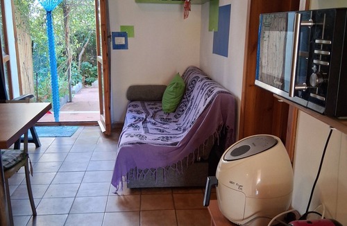 Lido Apartment | Beachfront with pool Eucalyptus garden