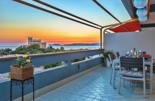 Alghero Apartment | ClickSardegna Penthouse Valencia with Sea-View Terraces, Close to the Beaches
