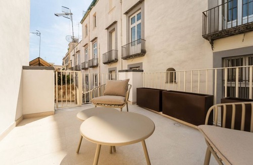 San Ferdinando Apartment | Lux Double Apartment w/Panoramic View & Terrace in Heart of Naples