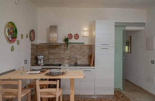 Eden Beach Villa | Nice apartment in villa for 3 guests with WIFI, pool, A/C, TV and patio
