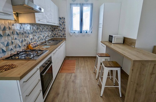Siniscola House | Private owned Apartment with Spectacular Sea View in La Caletta Sardinia - 2 bedrooms 3 beds 1 bath