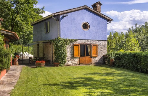 Fabriano Villa | Private Pool & Heated Jacuzzi | Restored Historic Church in Authentic Italy