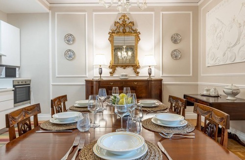 Montecatini Terme Apartment | Spacious and elegant 150 sq m apartment, perfect for six people, located on the first floor of a period building with an elevator (NOT accessible to disabled guests).The property is located in the heart of Montecatini Terme's historic center (pedestrian