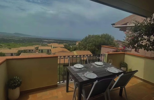 Badesi Apartment | Two-room apartment, spectacular sea view and large pool
