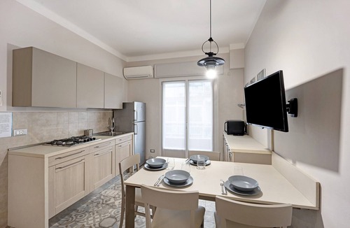 Diano Marina Apartment | 'Victoria Apartments Maiolica' with Balcony, A/C & Wi-Fi