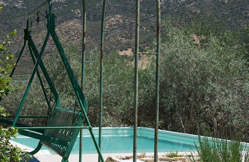 Cuili Murvoni Villa | Villa 'Con Piscina Solanas' with Mountain View, Wi-Fi and Air Conditioning