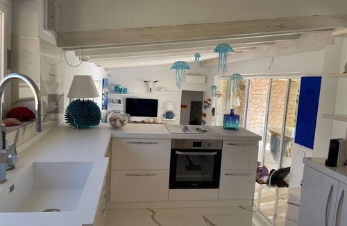 Trinita d'Agultu Villa | Villa 'La Marinedda' with Sea View, Private Pool and Air Conditioning