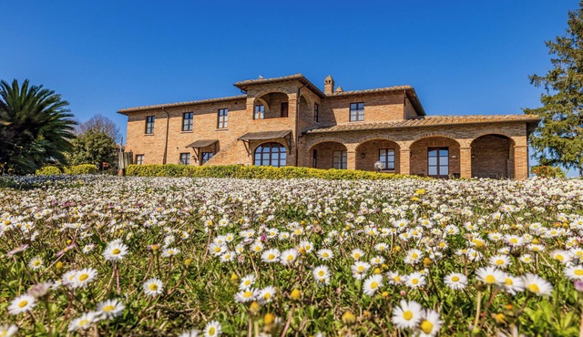 Flat,one floor,private terrace,A/C,wine estate with pool,Spa,children friendly