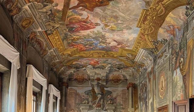 Frescoed Renaissance Palazzo Apartment Near Duomo - Sleeps 8