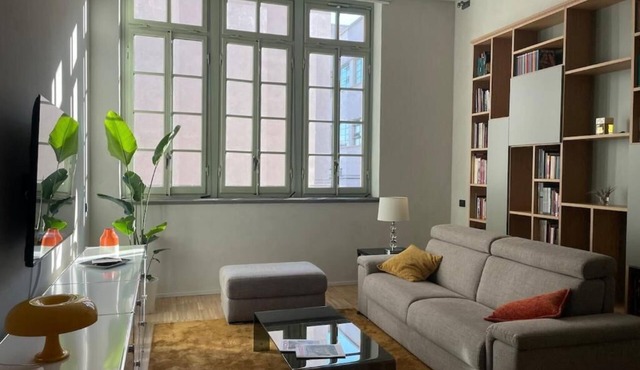 Two-room apartment located in the heart of Manifattura Tabacchi in Florence