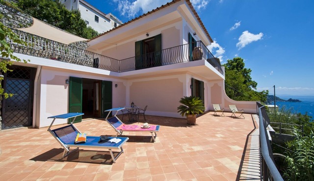 Typical house of the Amalfi coast