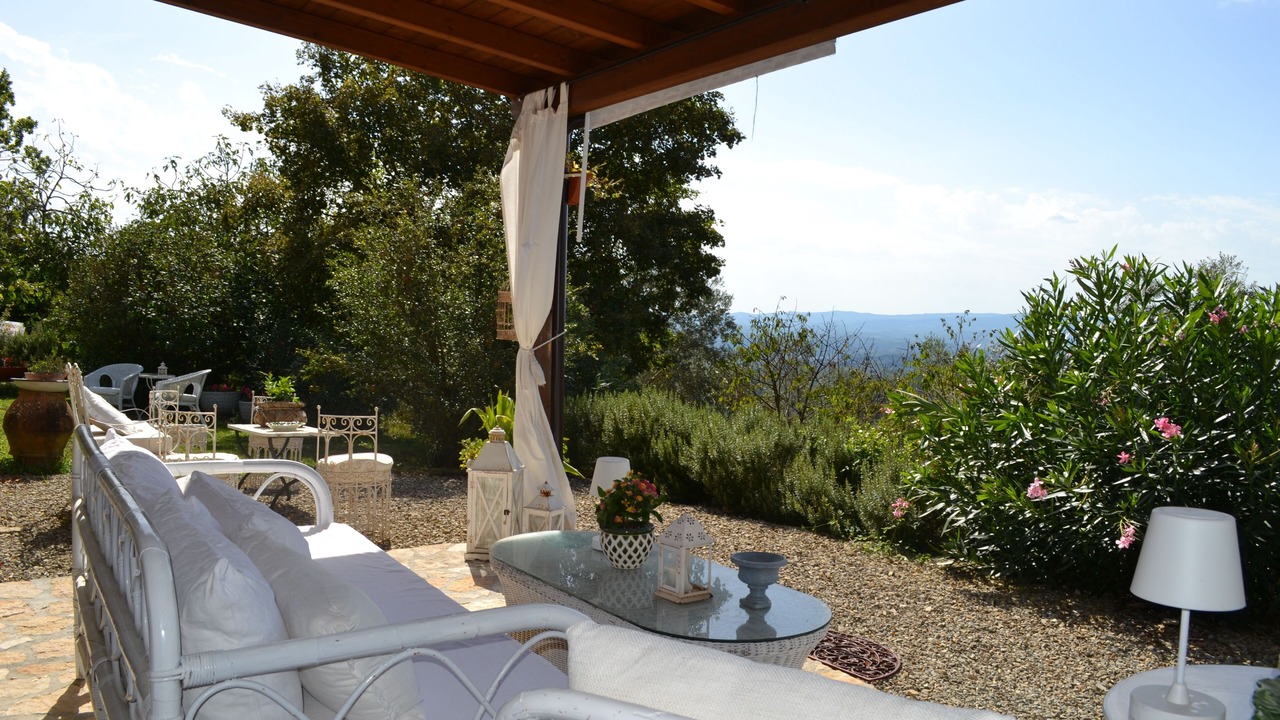 Photo of Patio Balcony in Castellina in Chianti