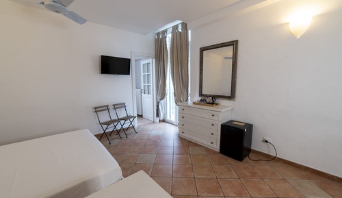 Quadruple Room, Balcony, Sea View